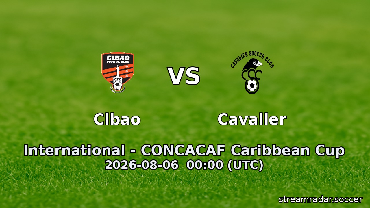 Cibao vs Cavalier
