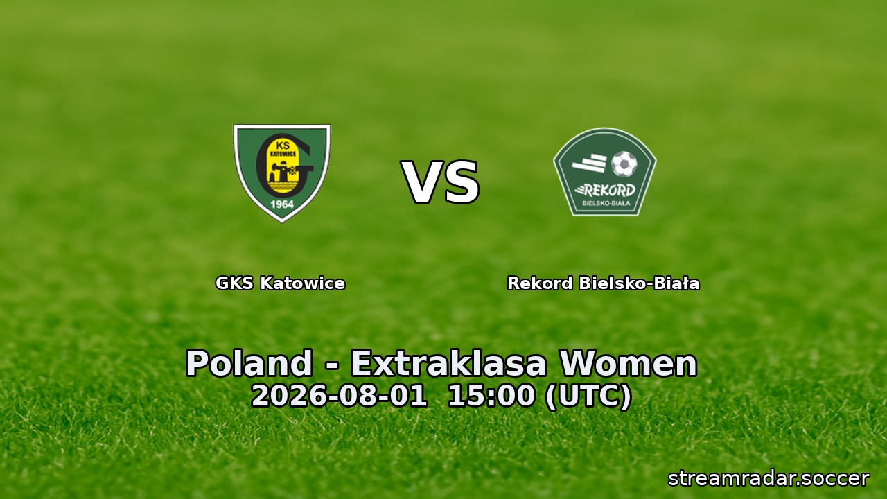 GKS Katowice vs Rekord Bielsko-Biała
