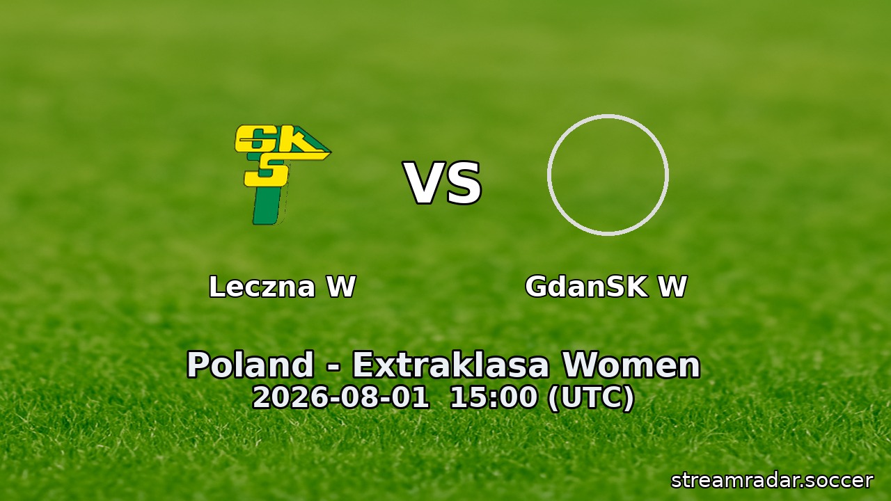 Leczna W vs GdanSK W