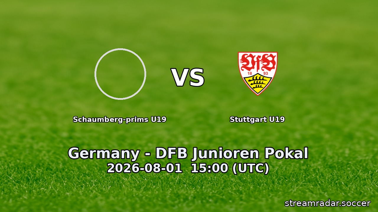 Schaumberg-prims U19 vs Stuttgart U19