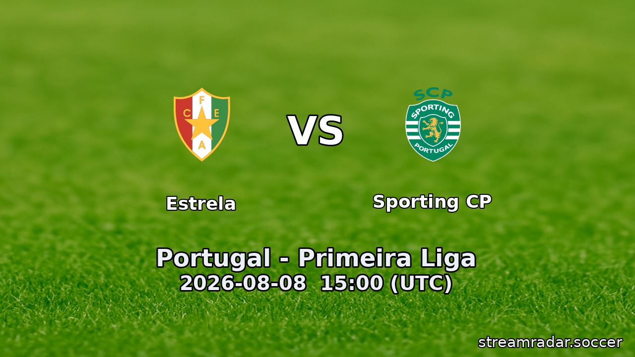 Estrela vs Sporting CP