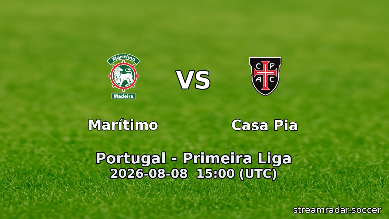 Marítimo vs Casa Pia