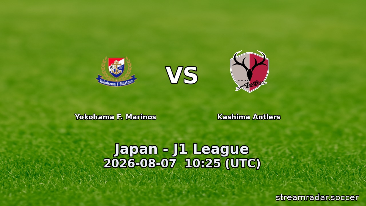Yokohama F. Marinos vs Kashima Antlers