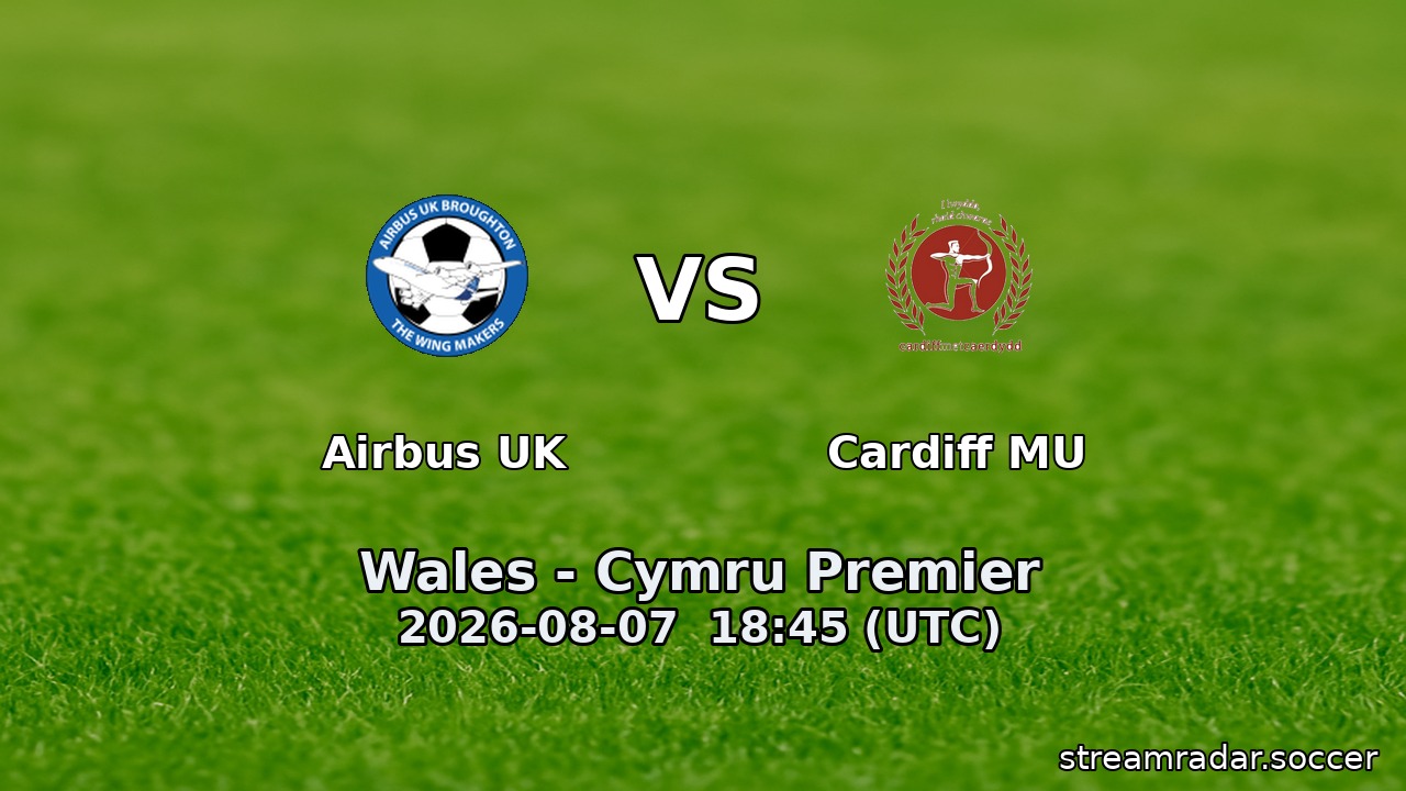 Airbus UK vs Cardiff MU