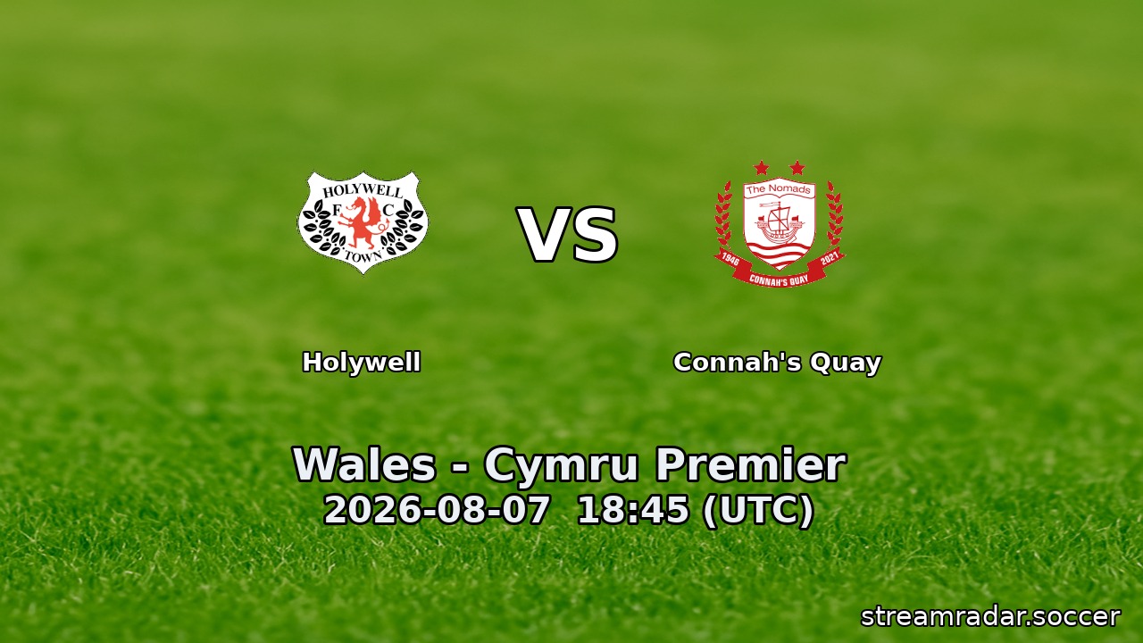 Holywell vs Connah's Quay