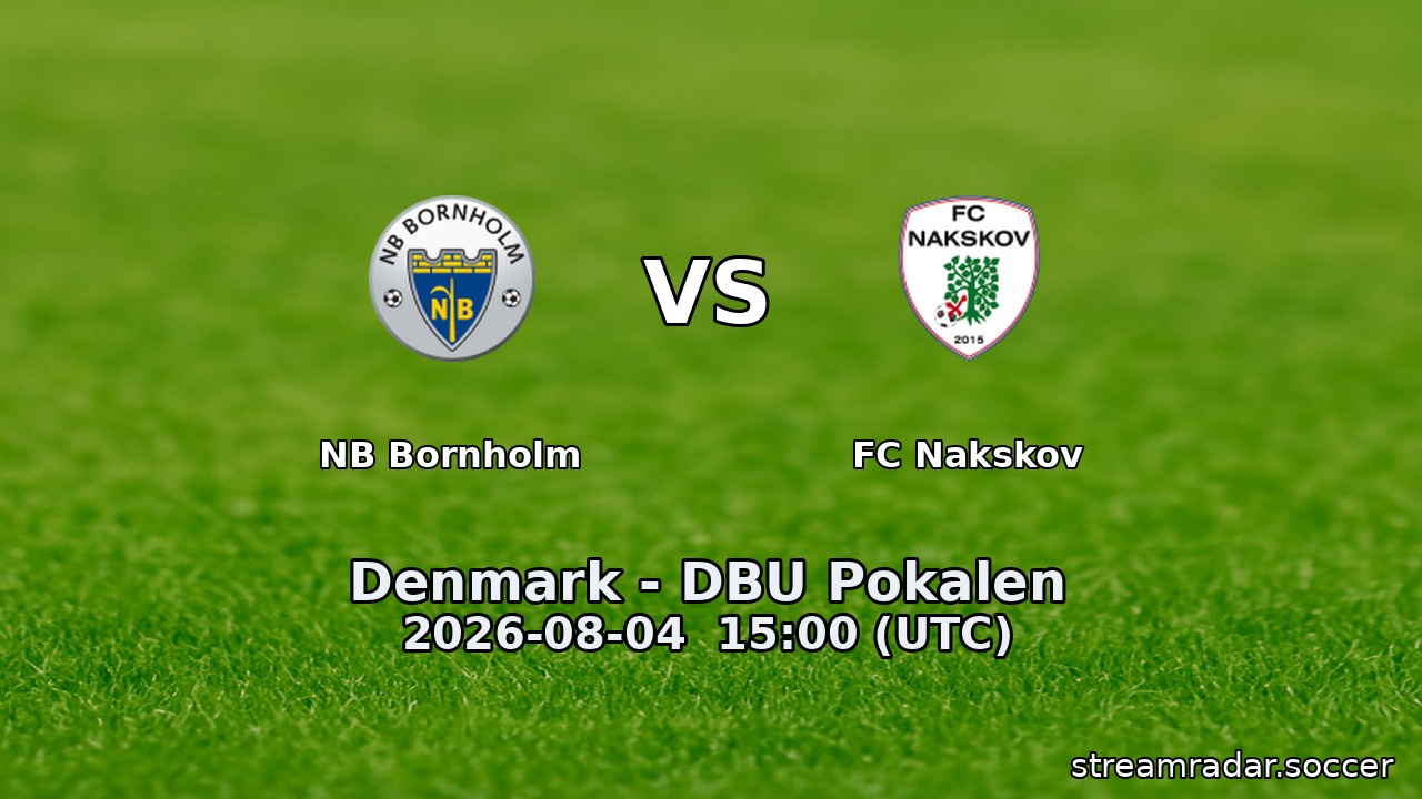 NB Bornholm vs FC Nakskov