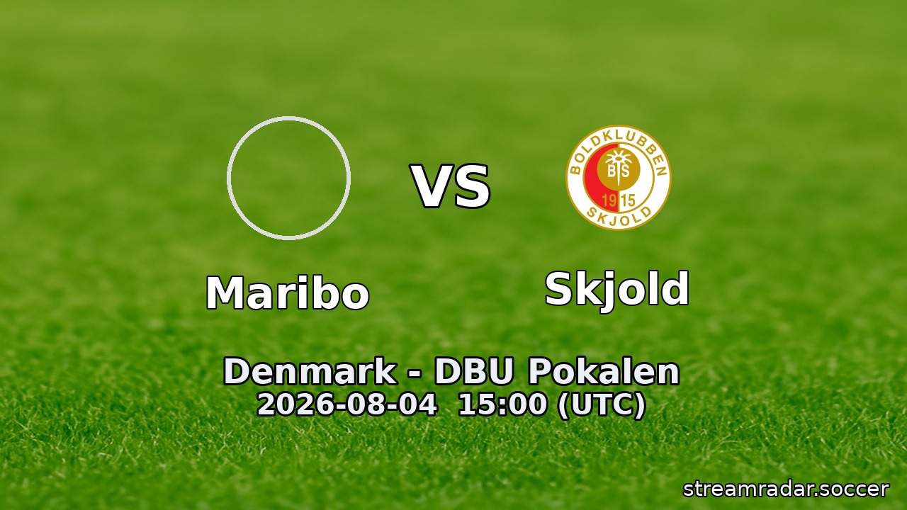 Maribo vs Skjold