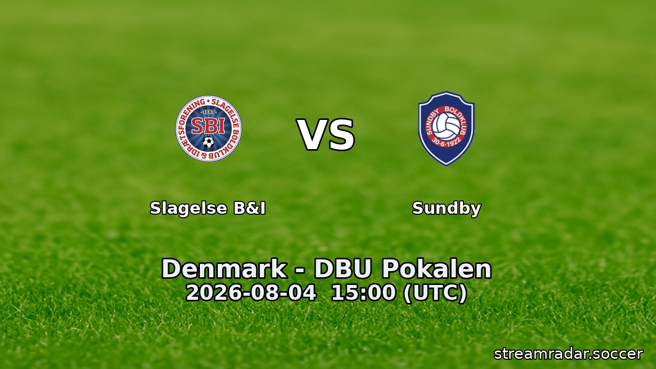 Slagelse B&I vs Sundby