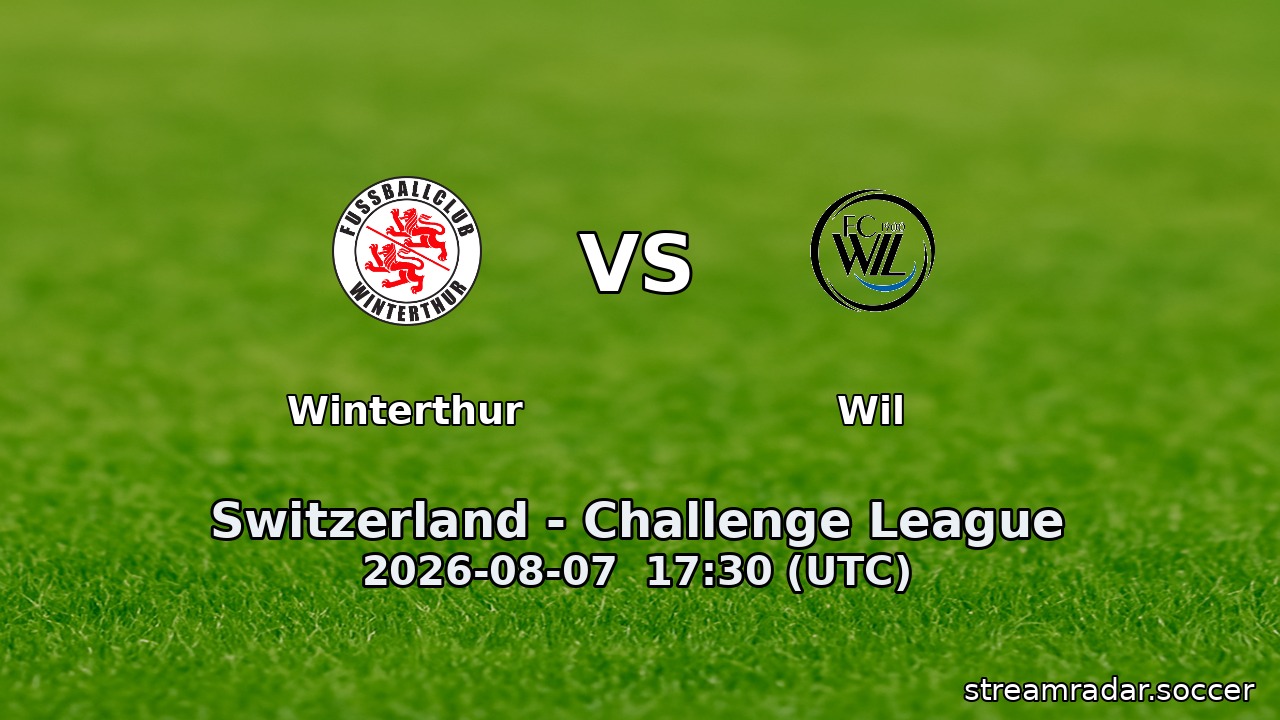 Winterthur vs Wil