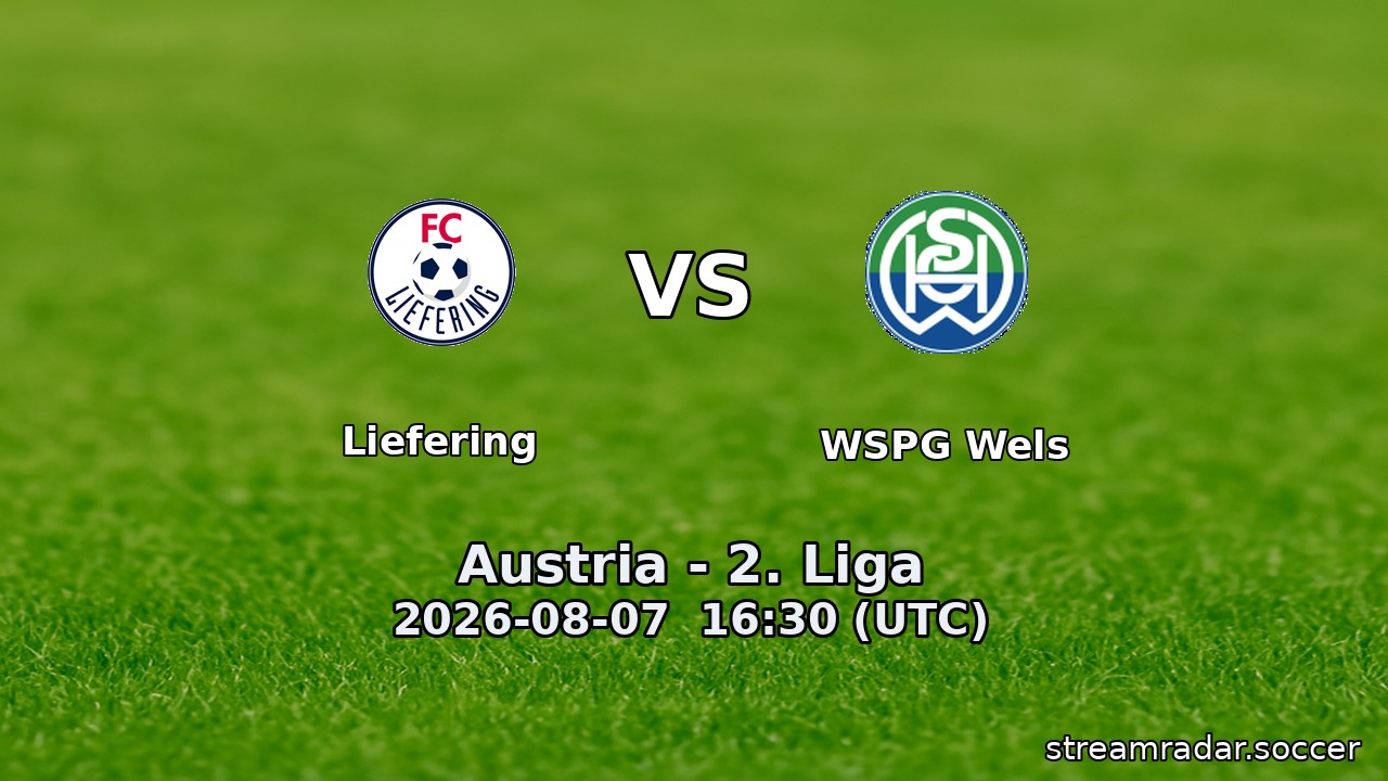 Liefering vs WSPG Wels