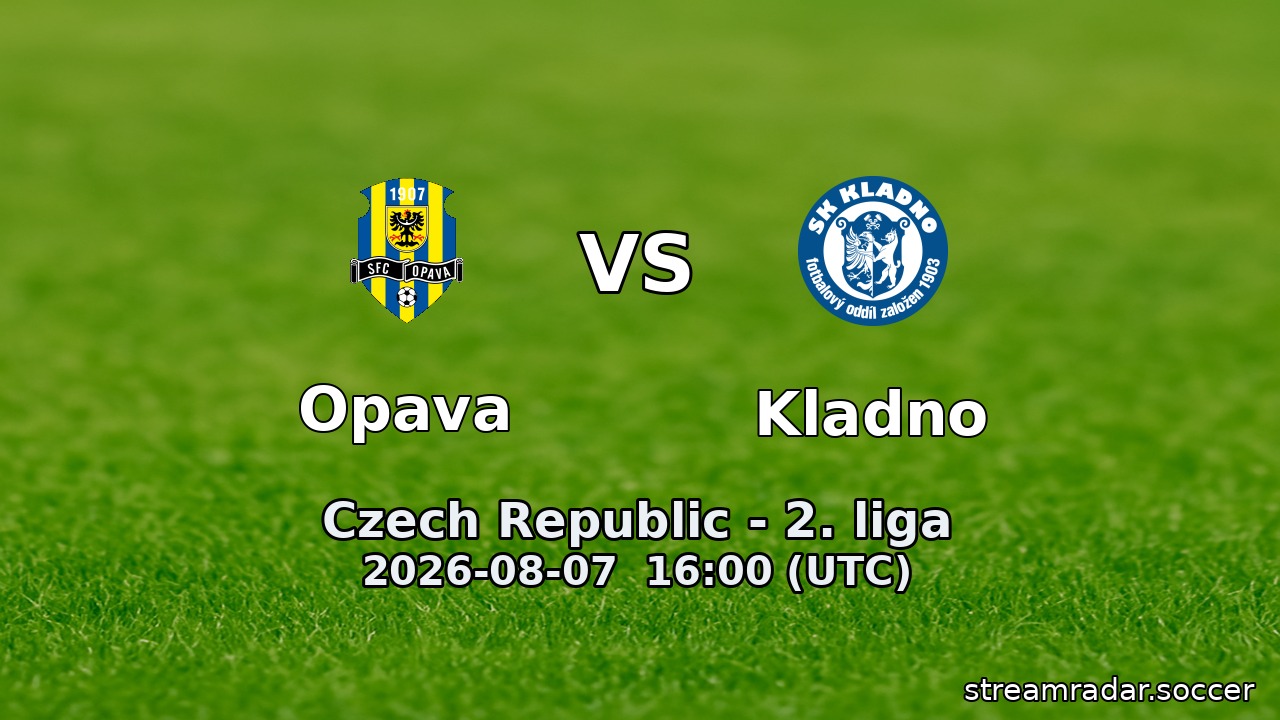 Opava vs Kladno