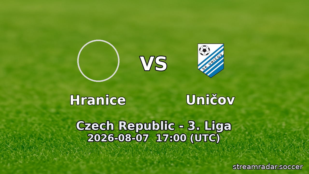 Hranice vs Uničov