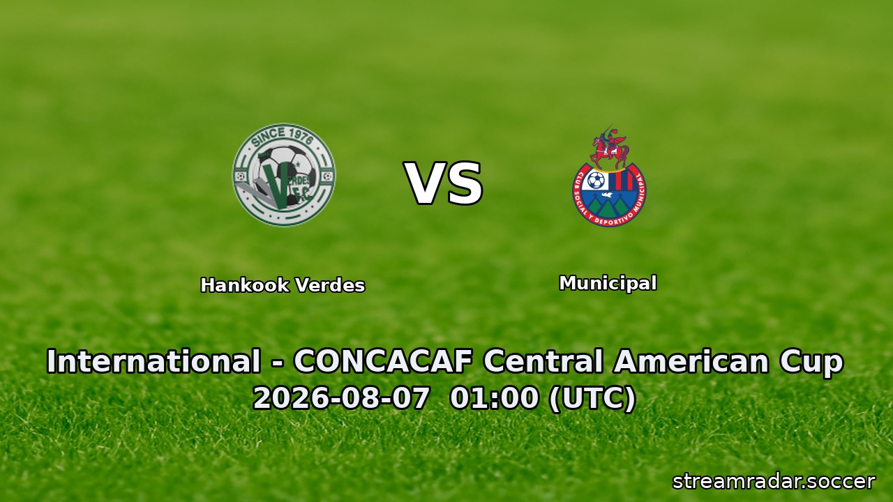 Hankook Verdes vs Municipal