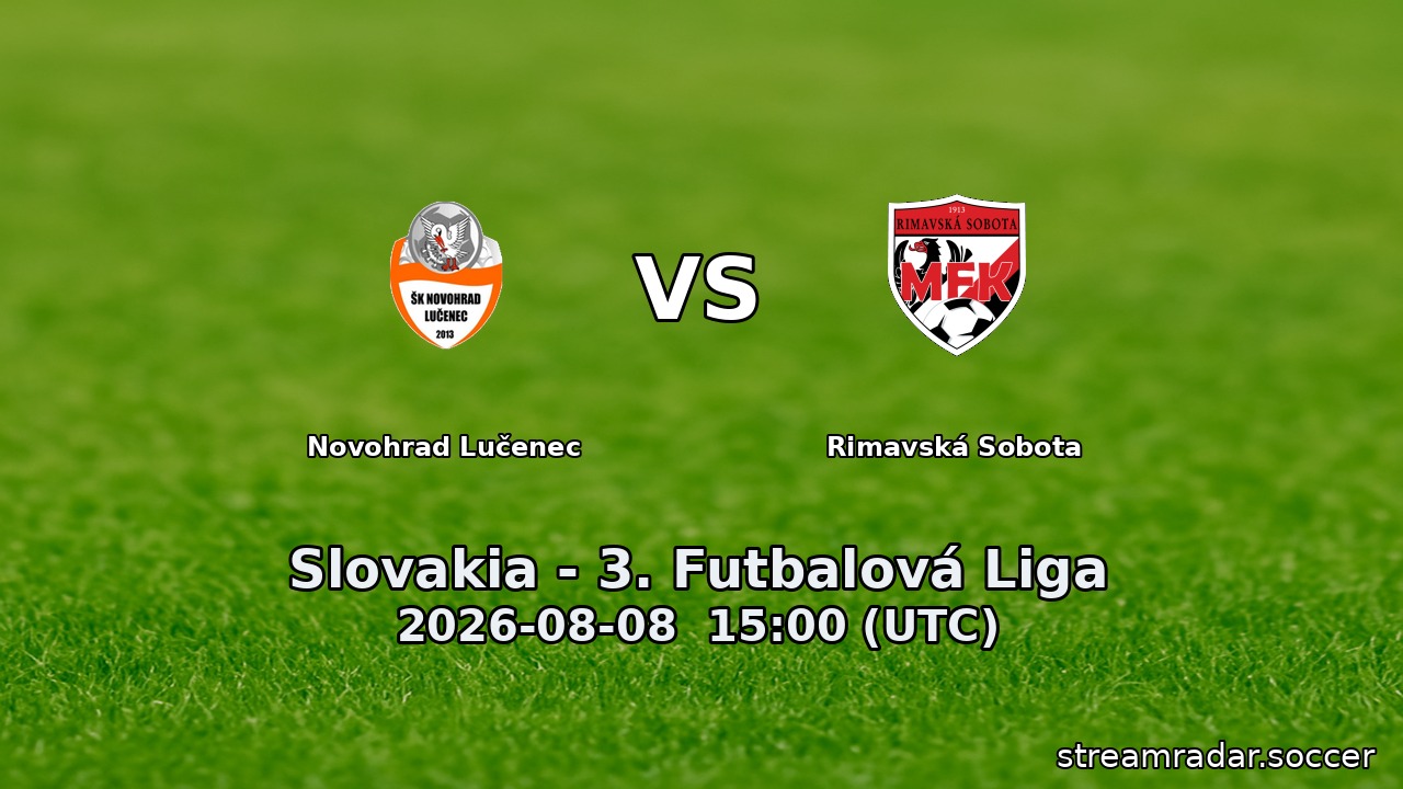 Novohrad Lučenec vs Rimavská Sobota
