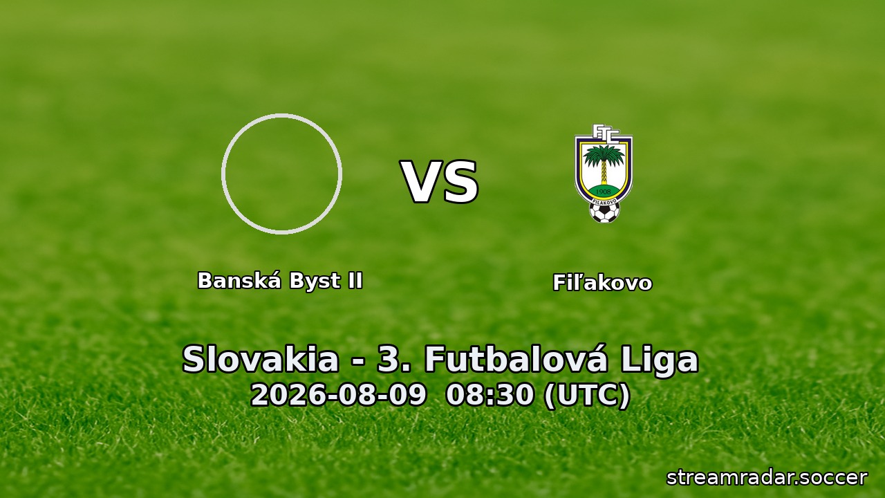 Banská Byst II vs Fiľakovo