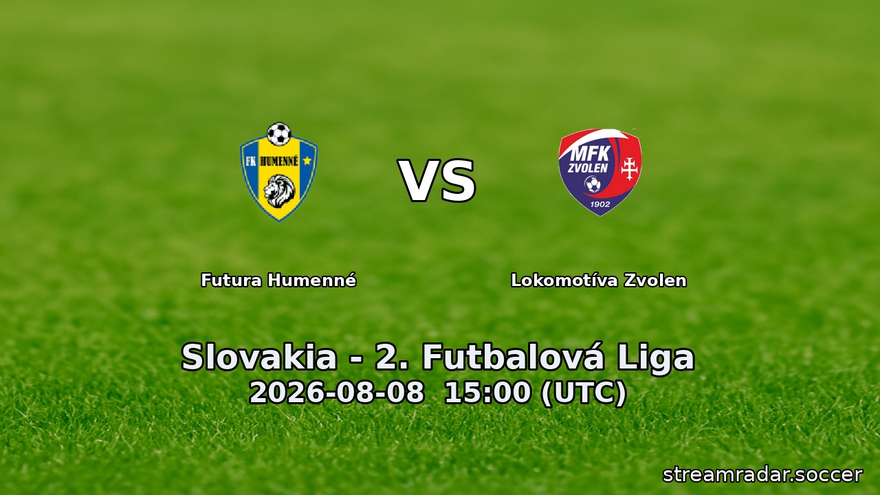 Futura Humenné vs Lokomotíva Zvolen