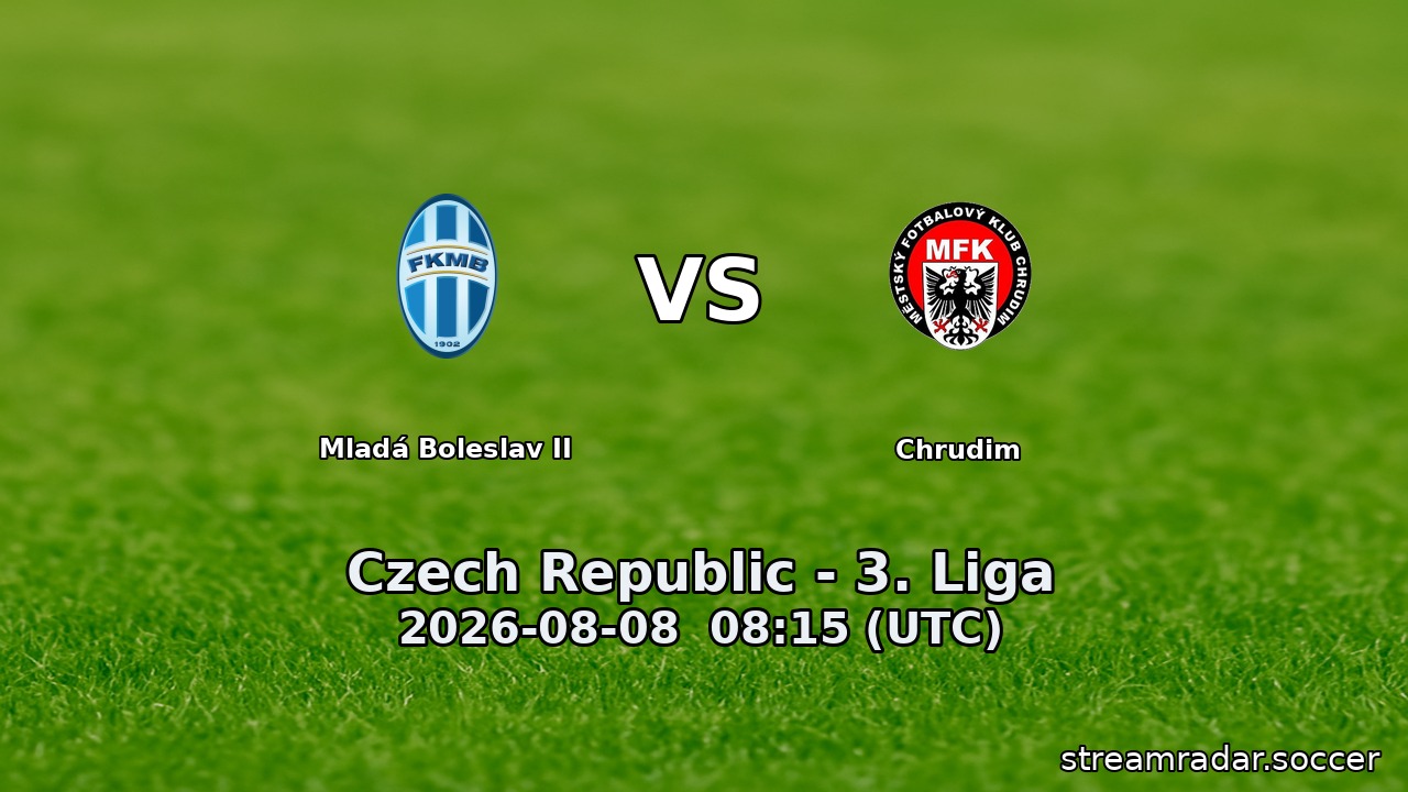 Mladá Boleslav II vs Chrudim
