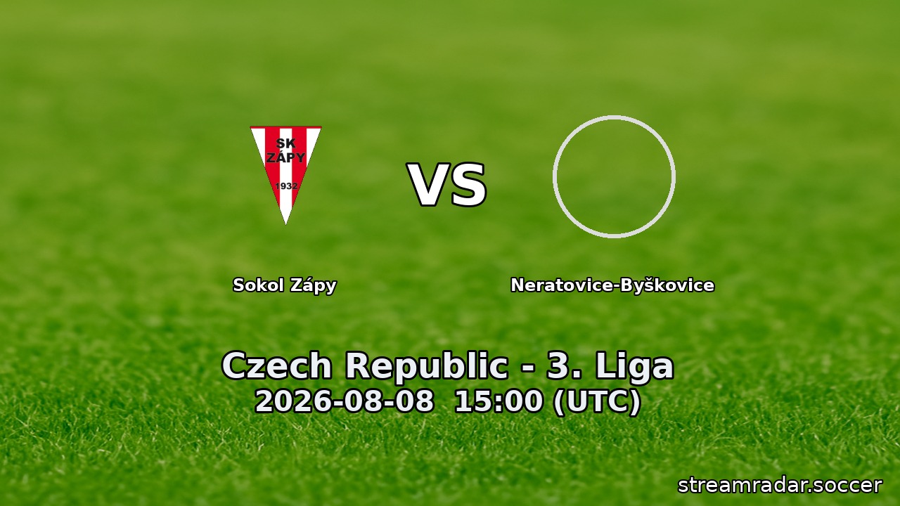 Sokol Zápy vs Neratovice-Byškovice