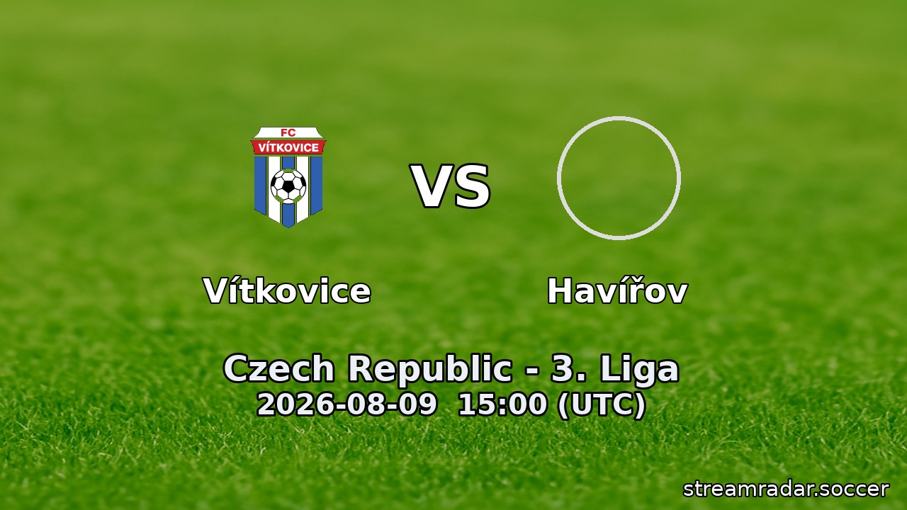 Vítkovice vs Havířov