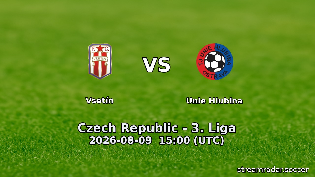 Vsetín vs Unie Hlubina