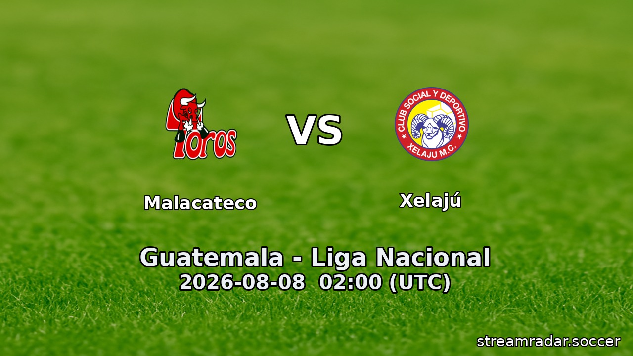Malacateco vs Xelajú