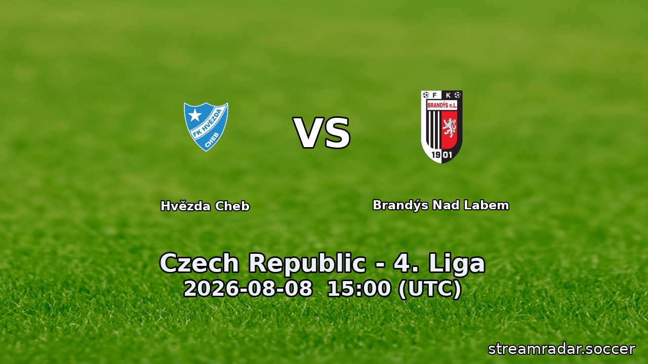Hvězda Cheb vs Brandýs Nad Labem