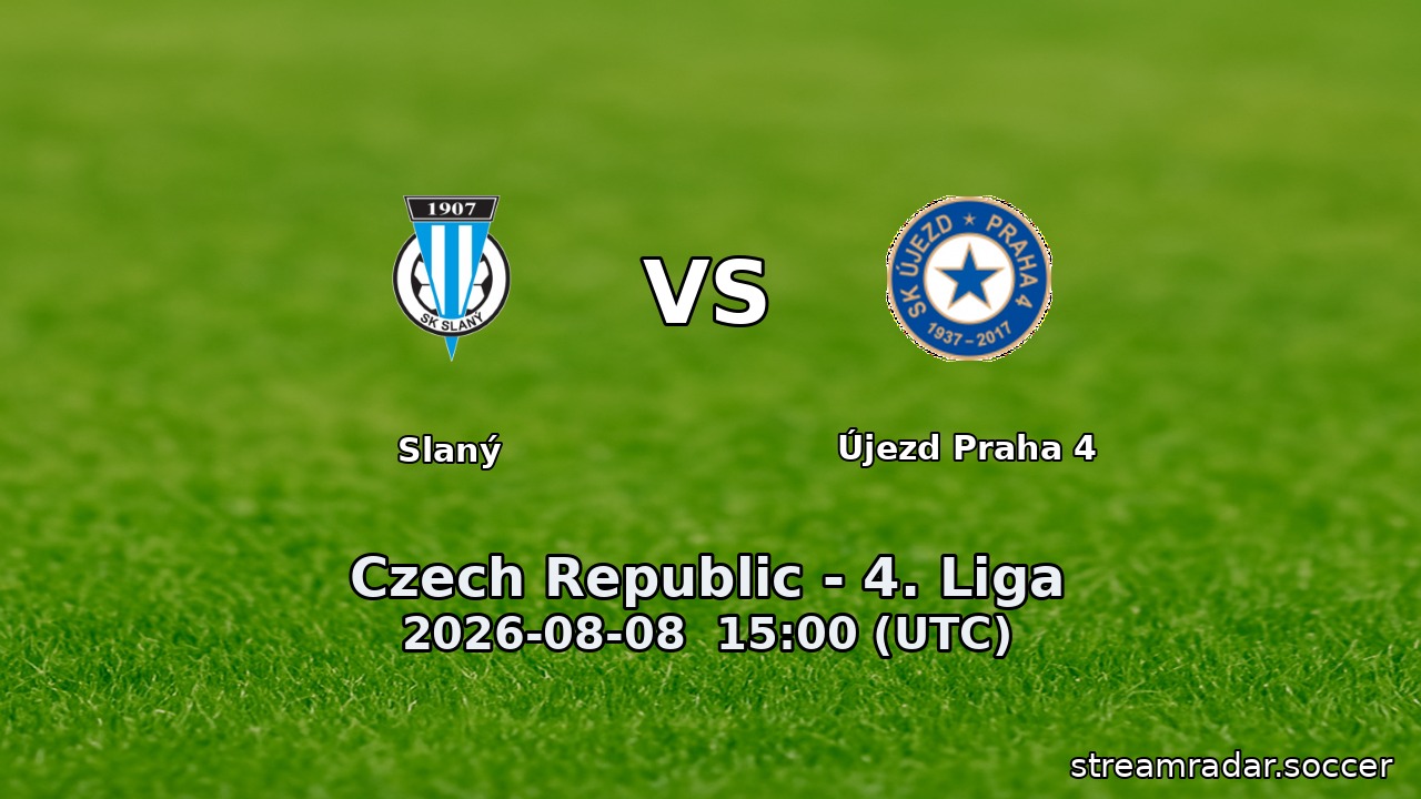 Slaný vs Újezd Praha 4