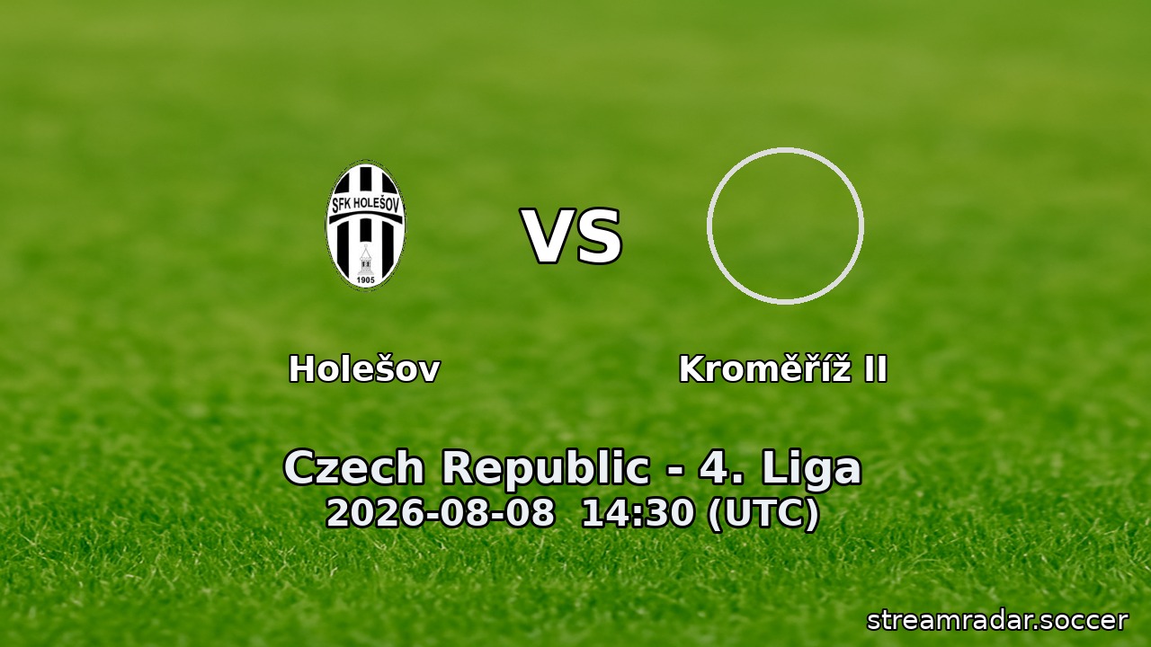 Holešov vs Kroměříž II