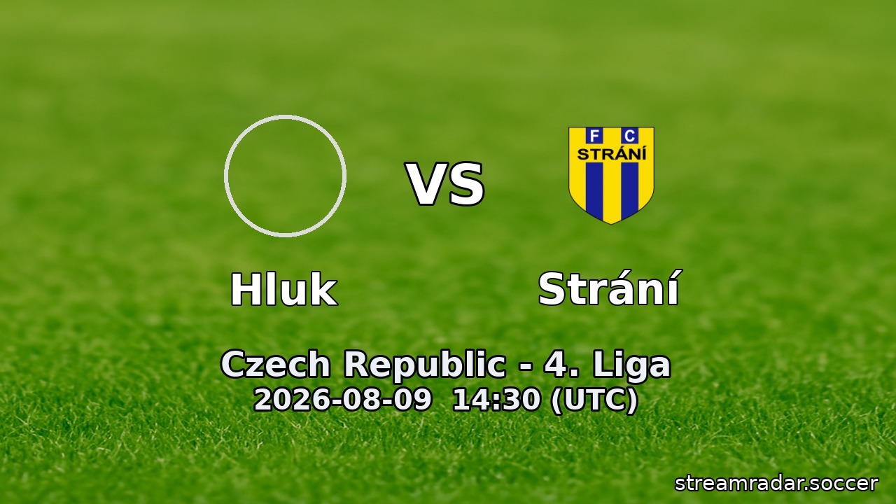 Hluk vs Strání