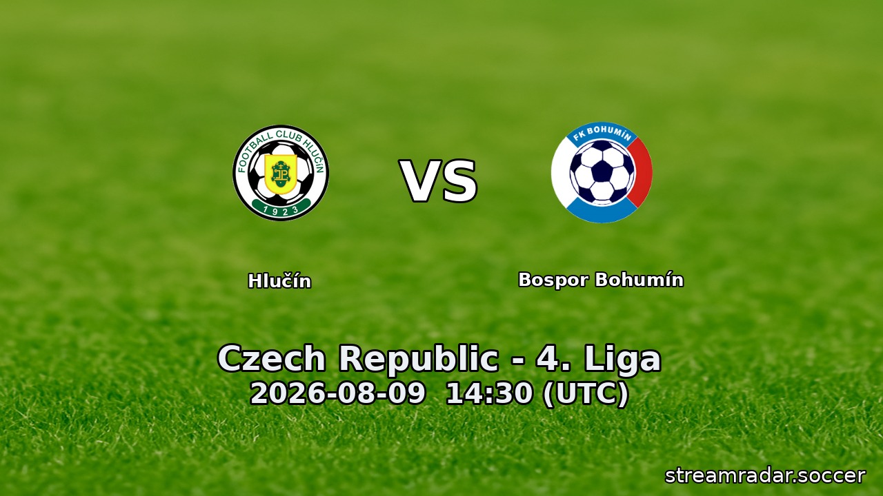Hlučín vs Bospor Bohumín
