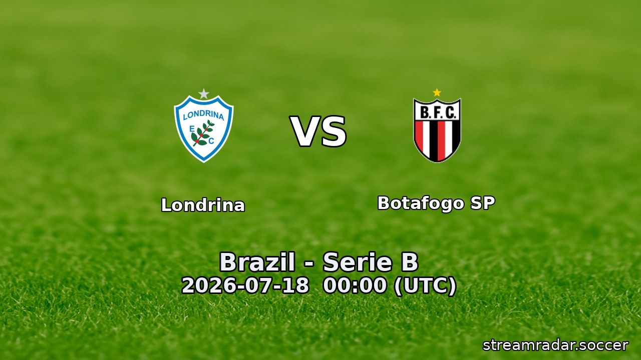 Londrina vs Botafogo SP