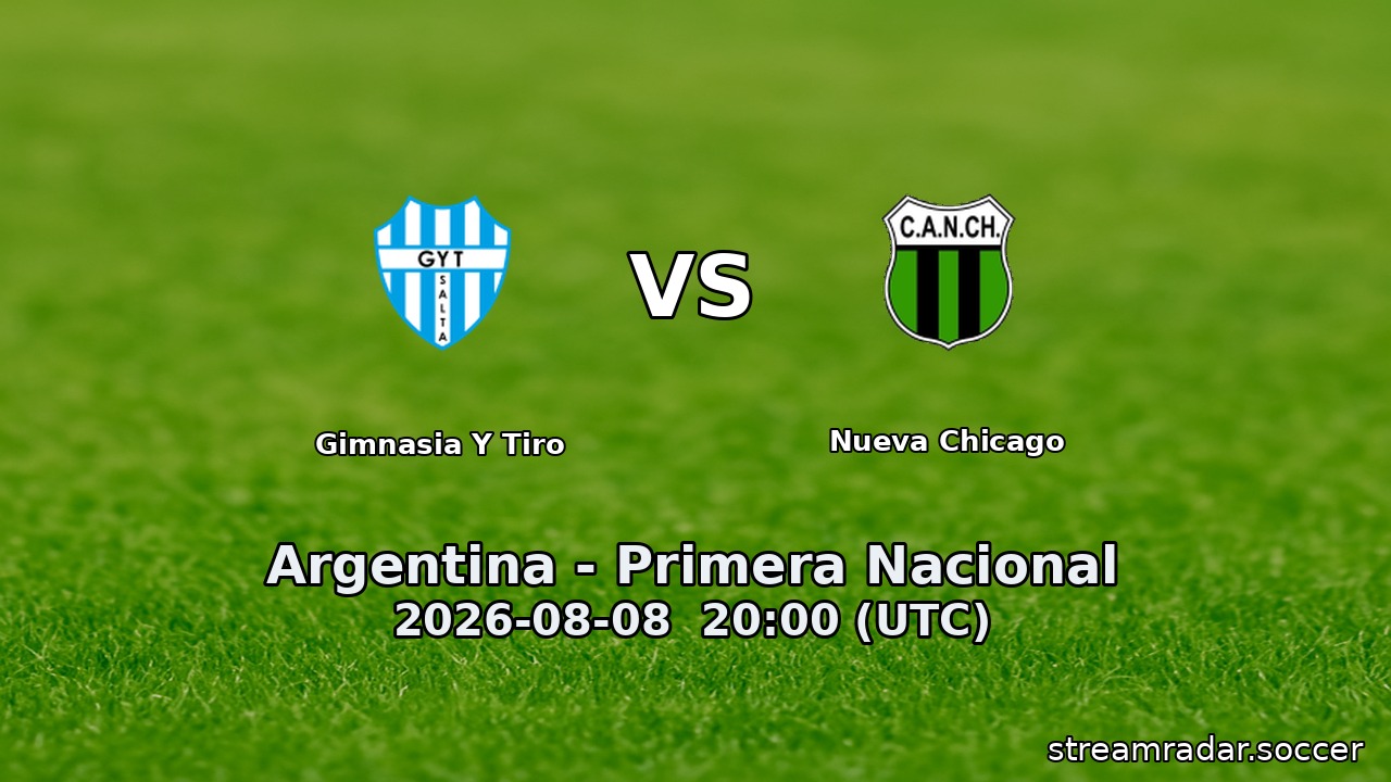 Gimnasia Y Tiro vs Nueva Chicago