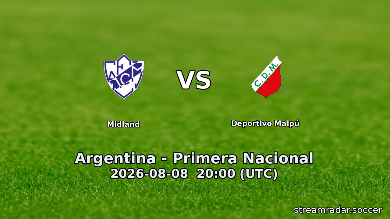 Midland vs Deportivo Maipú