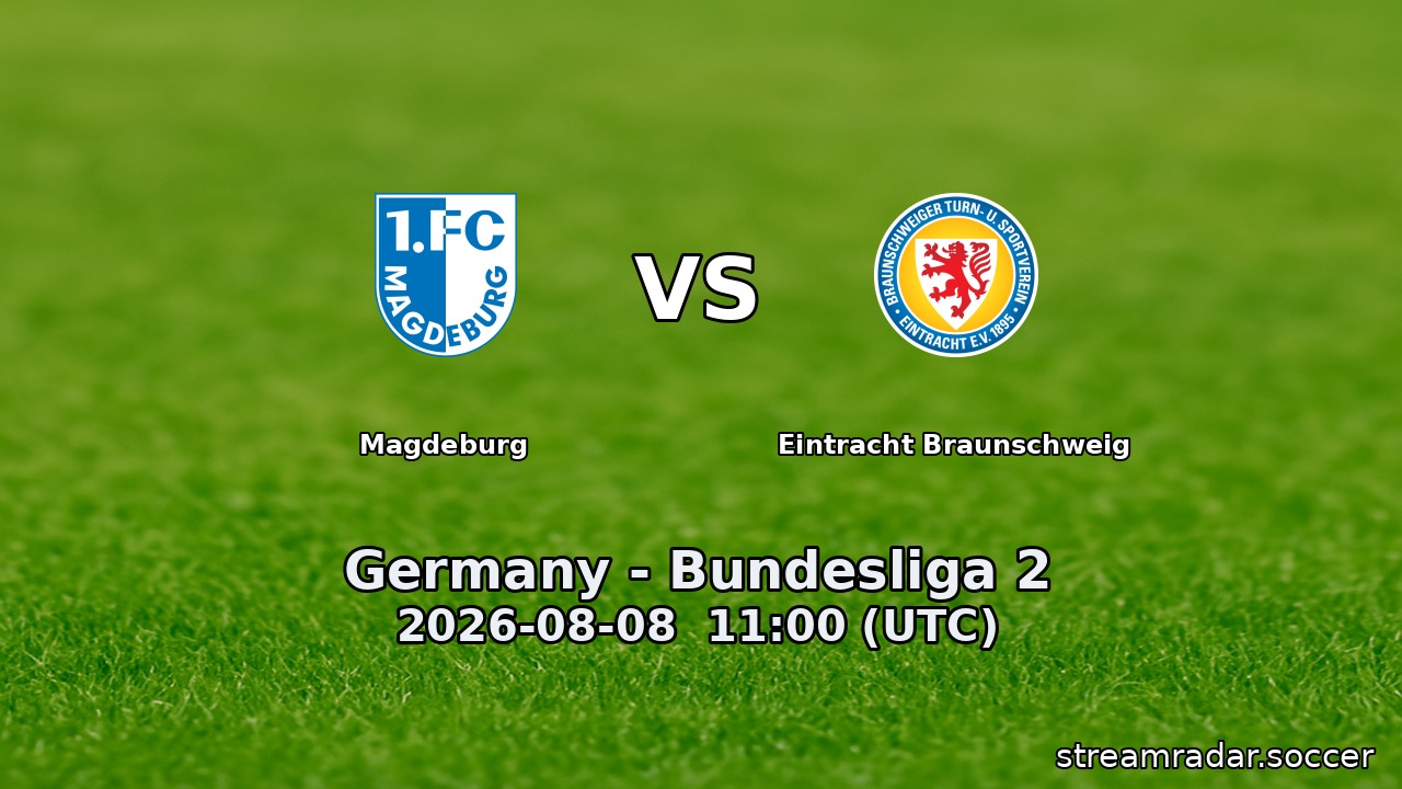 Magdeburg vs Eintracht Braunschweig