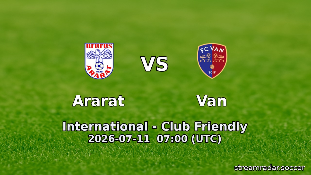 Ararat vs Van