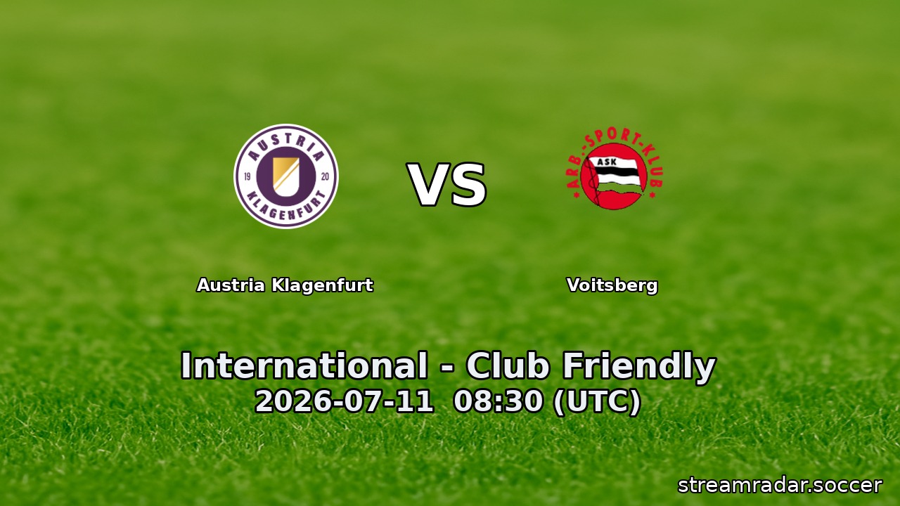 Austria Klagenfurt vs Voitsberg
