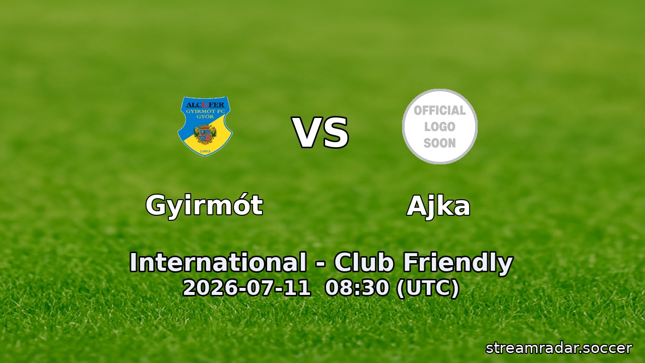 Gyirmót vs Ajka
