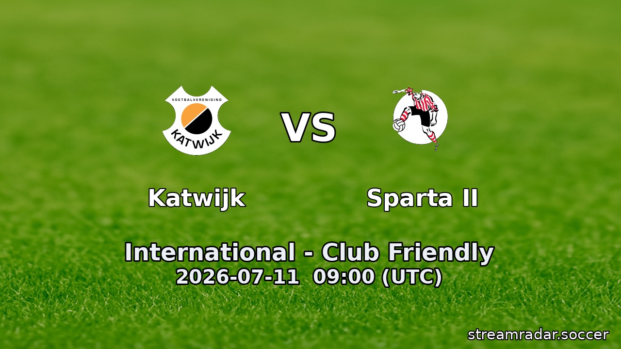 Katwijk vs Sparta II