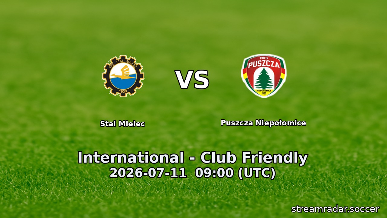 Stal Mielec vs Puszcza Niepołomice