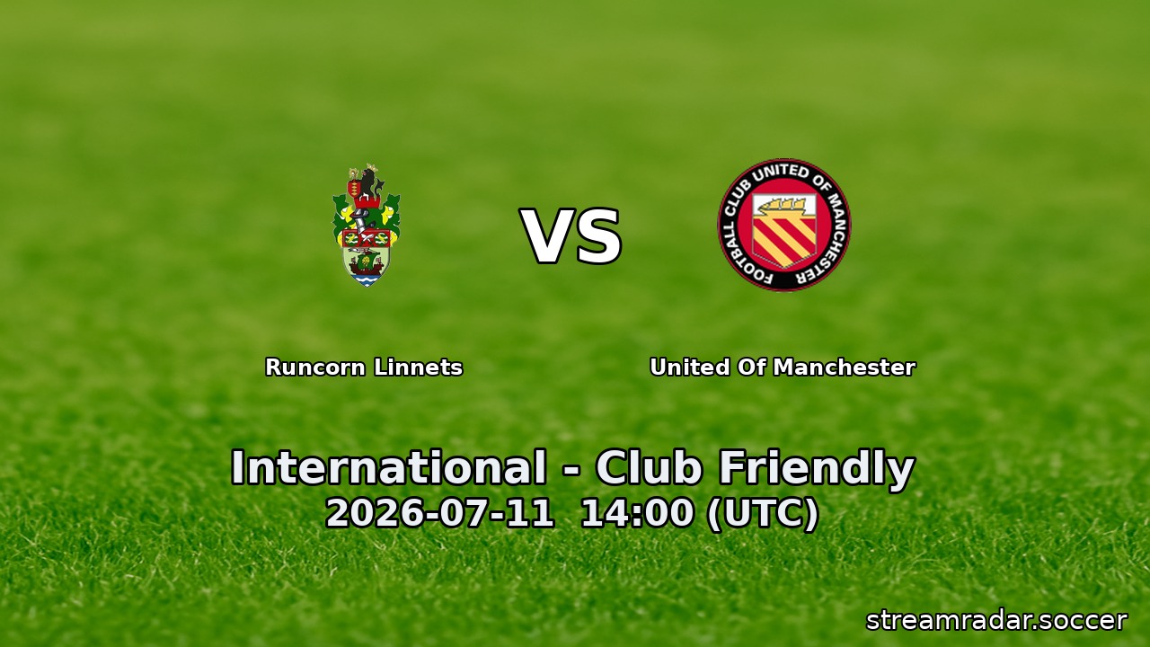 Runcorn Linnets vs United Of Manchester