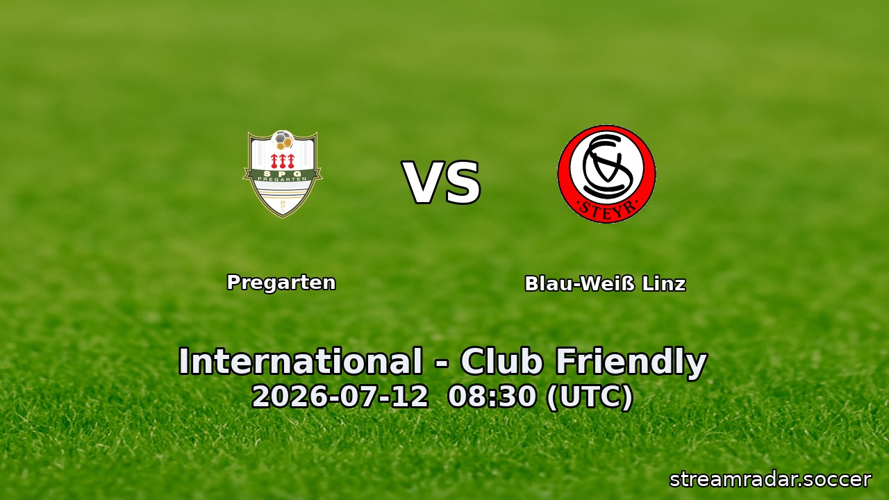 Pregarten vs Blau-Weiß Linz