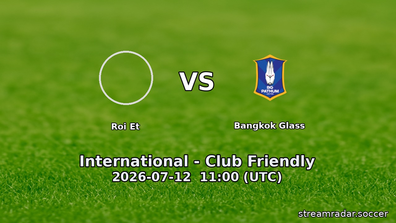 Roi Et vs Bangkok Glass
