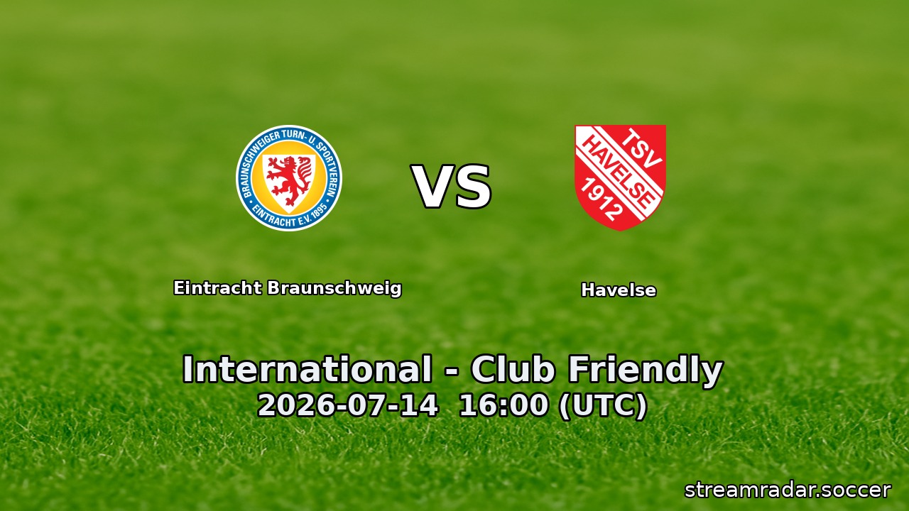 Eintracht Braunschweig vs Havelse