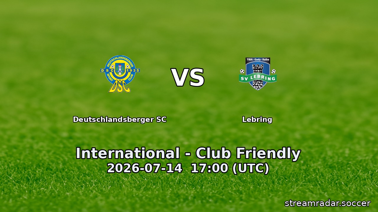 Deutschlandsberger SC vs Lebring