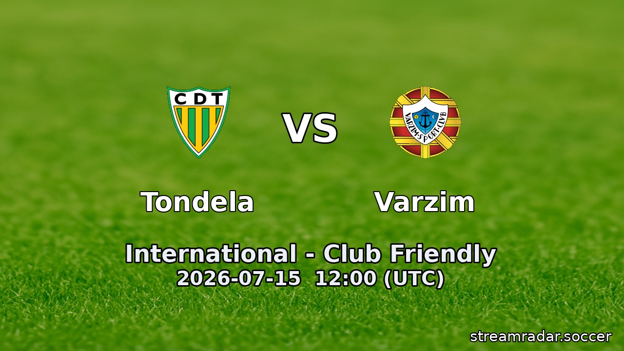 Tondela vs Varzim