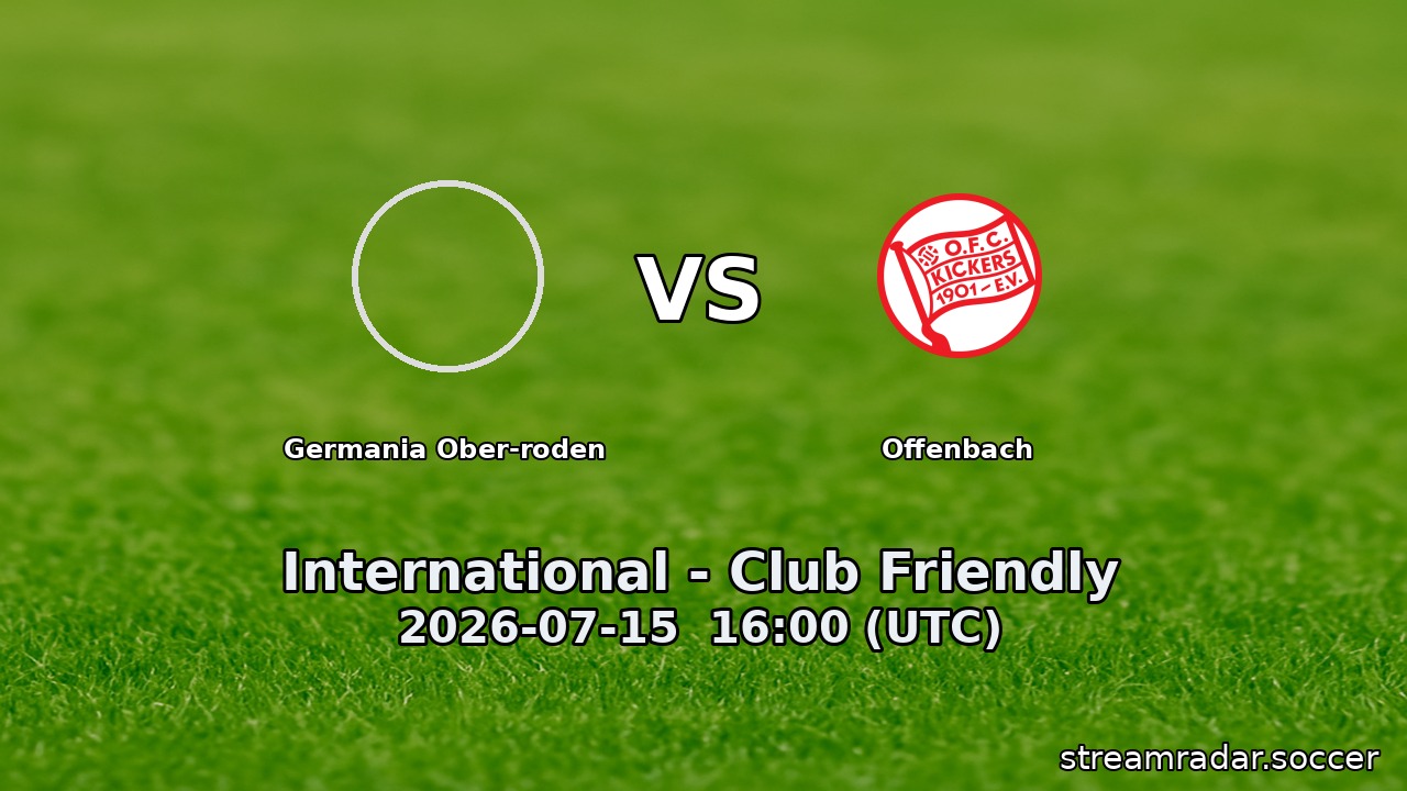 Germania Ober-roden vs Kickers Offenbach