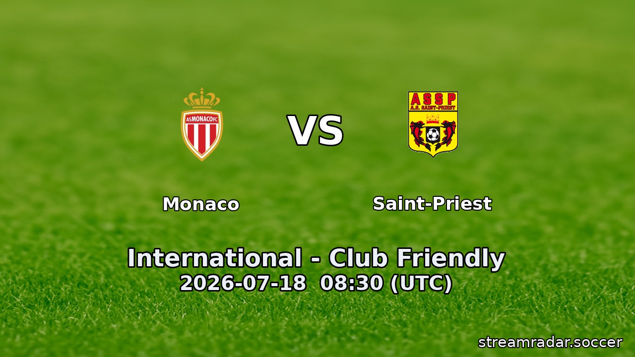 Monaco vs Saint-Priest