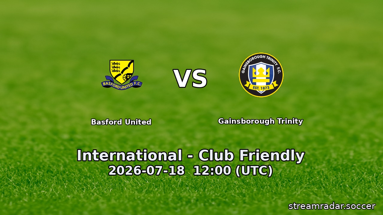 Basford United vs Gainsborough Trinity
