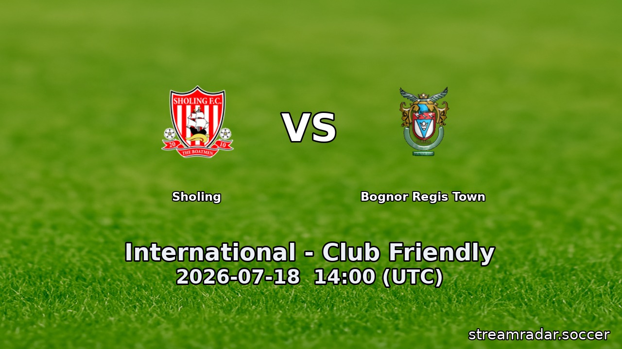 Sholing vs Bognor Regis Town