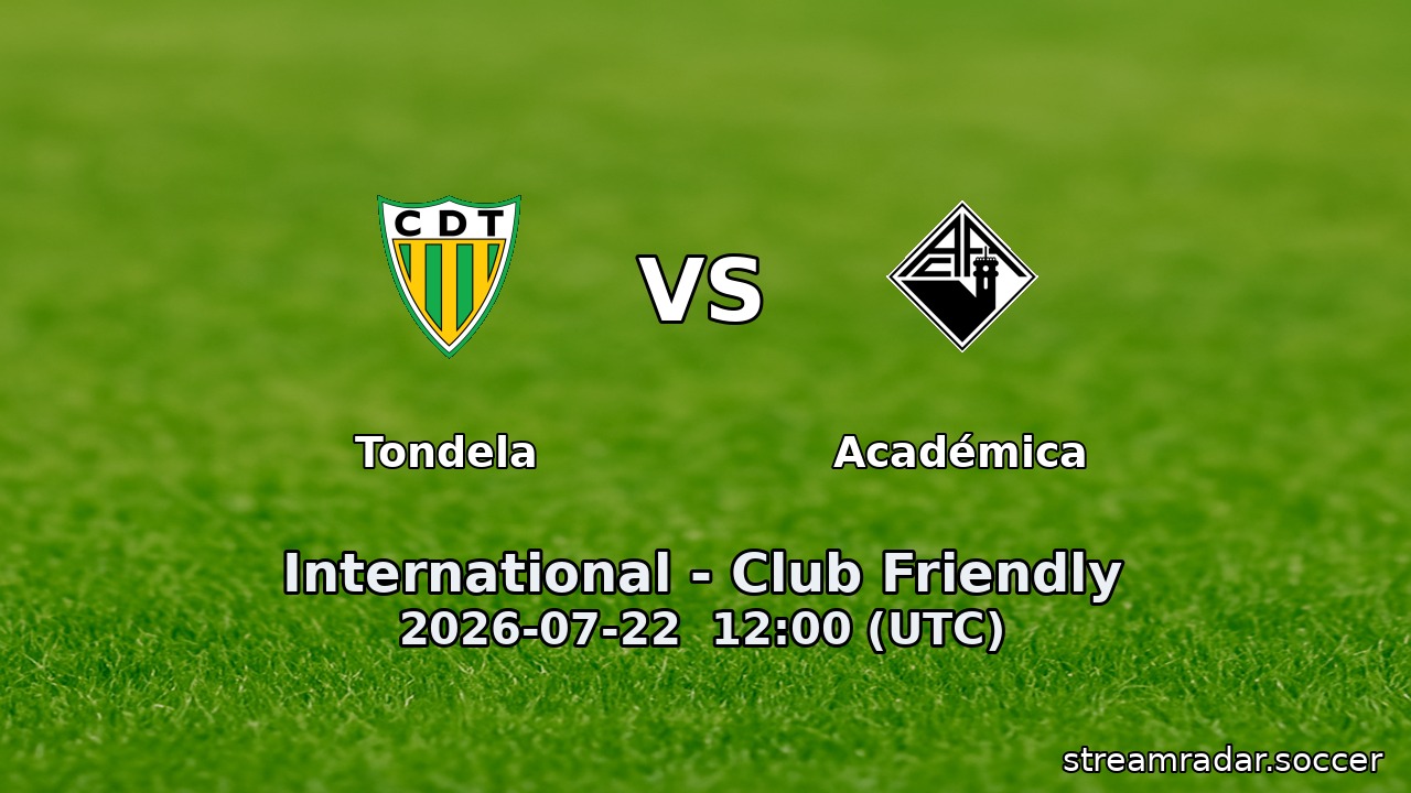 Tondela vs Académica